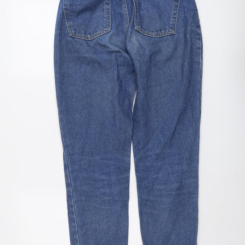 American Apparel Womens Blue Cotton Mom Jeans Size 28 in L29 in Regular Button