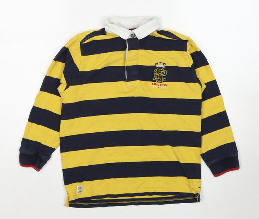 NEXT Boys Multicoloured Striped Cotton Pullover Sweatshirt Size 9 Years Pullover