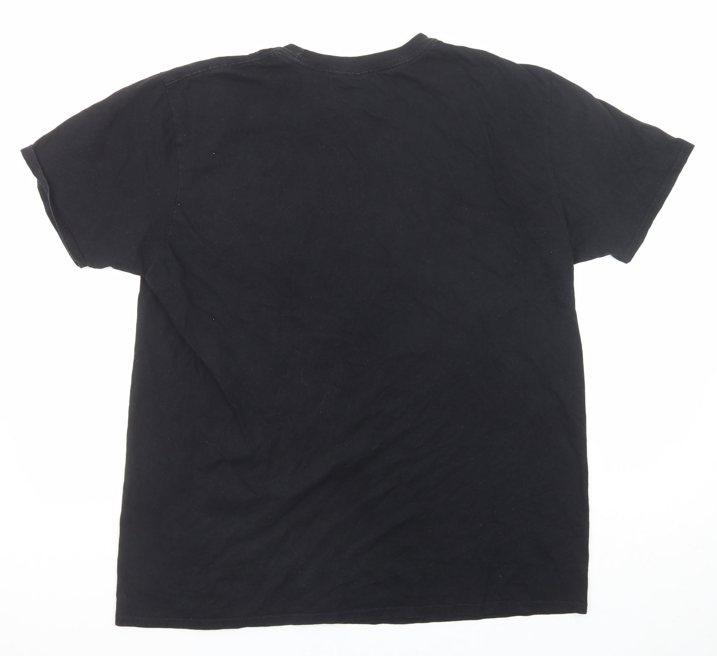 Gildan Mens Black Cotton T-Shirt Size XL Round Neck - Kamala Harris