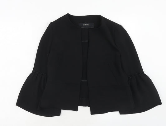 Zara Womens Black Kimono Jacket Size M
