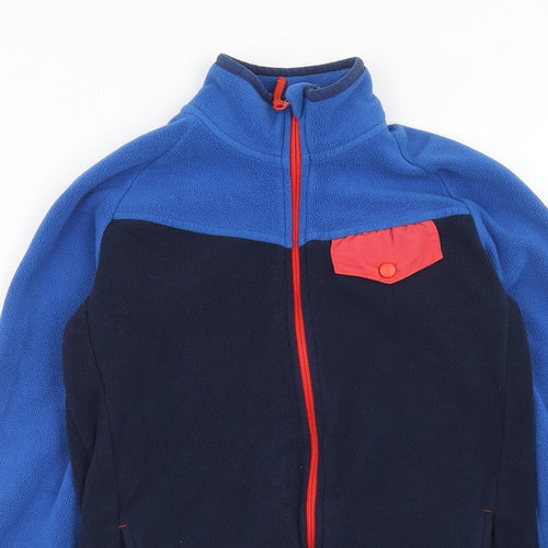 Mountain Warehouse Boys Blue Jacket Size 11-12 Years Zip