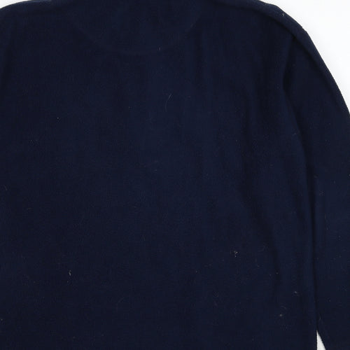 Authentic AS Sports Womens Blue Polyester Pullover Sweatshirt Size 10 Pullover - Size 10-12