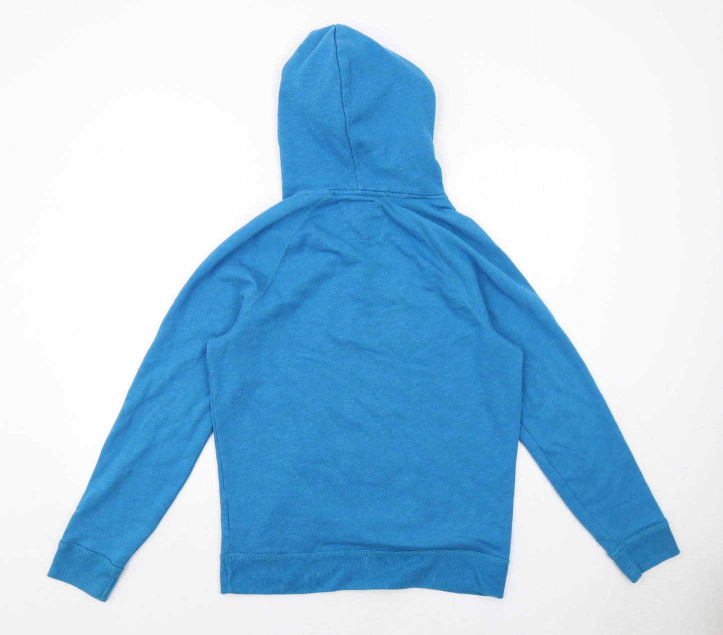 Hollister Mens Blue Cotton Pullover Hoodie Size S