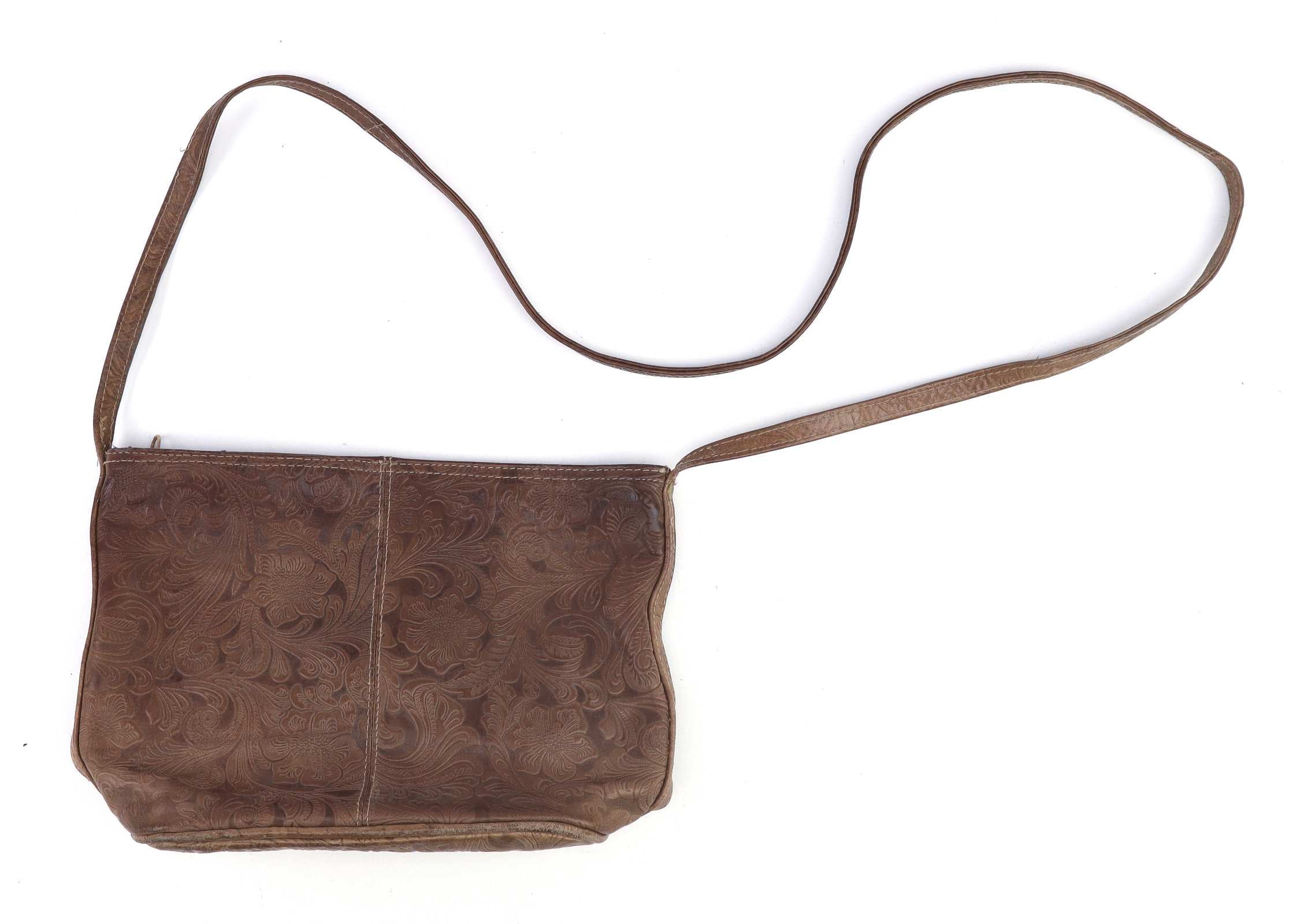 Barrats vintage 70sboho leather satchel saddle bag – The Frockery