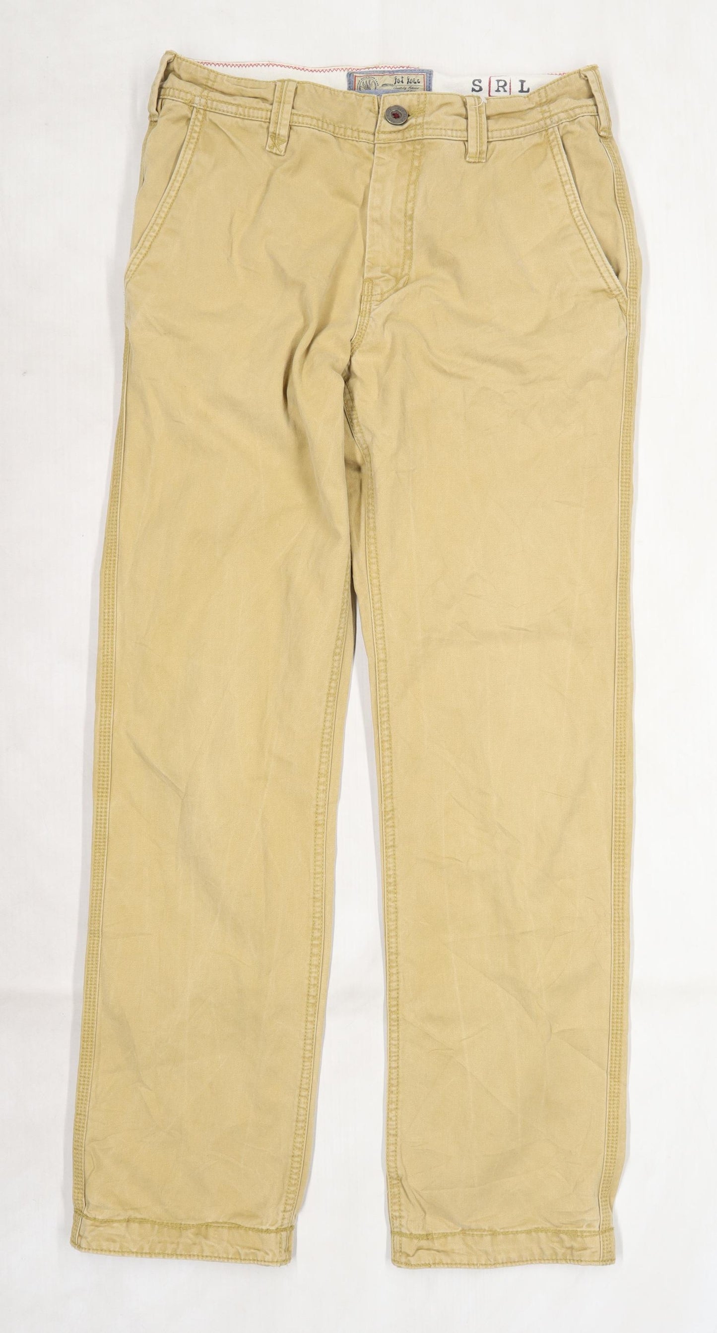 Fat Face Mens Beige   Straight Jeans Size 30 L31 in