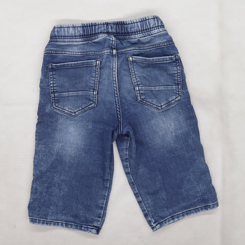 F&F Boys Blue   Capri Jeans Size 11-12 Years