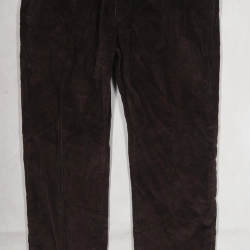 M&S Mens Brown  Corduroy Trousers   L29 in