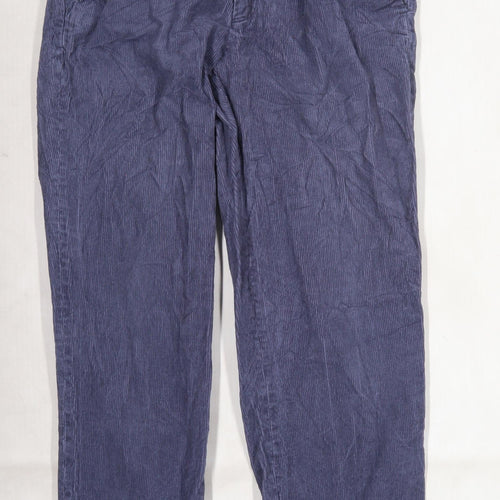 M&S Mens Blue  Corduroy Trousers   L31 in