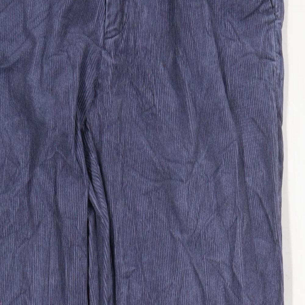 M&S Mens Blue  Corduroy Trousers   L31 in