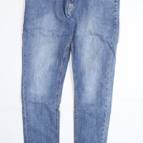 nextq Mens Blue  Denim Skinny Jeans  L37 in