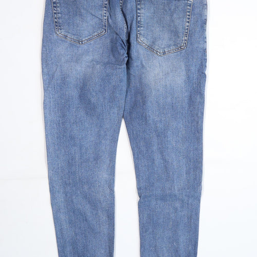 nextq Mens Blue  Denim Skinny Jeans  L37 in